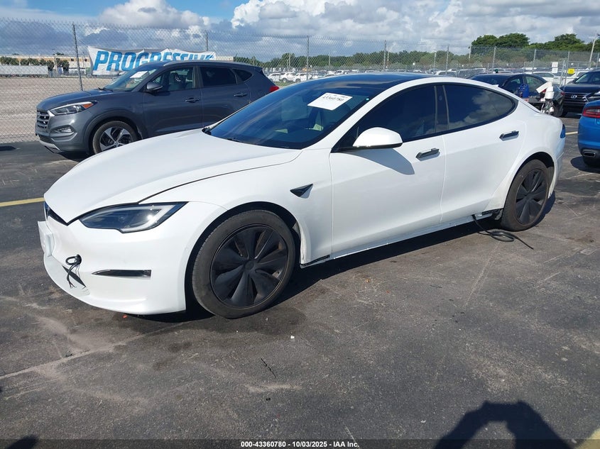 2022 TESLA MODEL S DUAL MOTOR ALL-WHEEL DRIVE - 5YJSA1E52NF486660