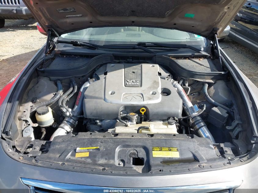 2011 Infiniti G37X VIN: JN1CV6ARXBM411404 Lot: 43360782