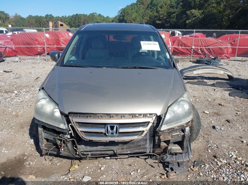 2007 Honda Odyssey Touring VIN: 5FNRL38887B054152 Lot: 43360789