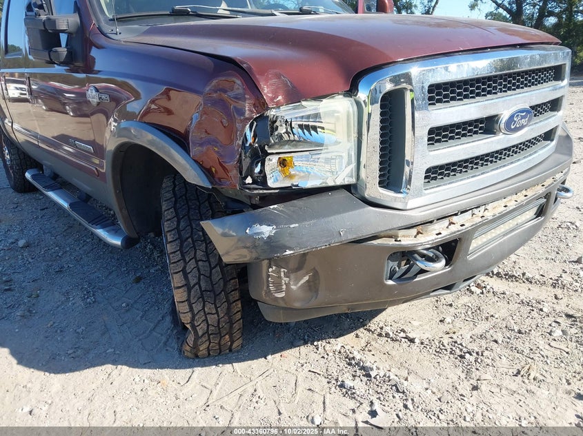 2007 Ford F-250 King Ranch/Lariat/Xl/Xlt VIN: 1FTSW21P07EA48741 Lot: 43360796