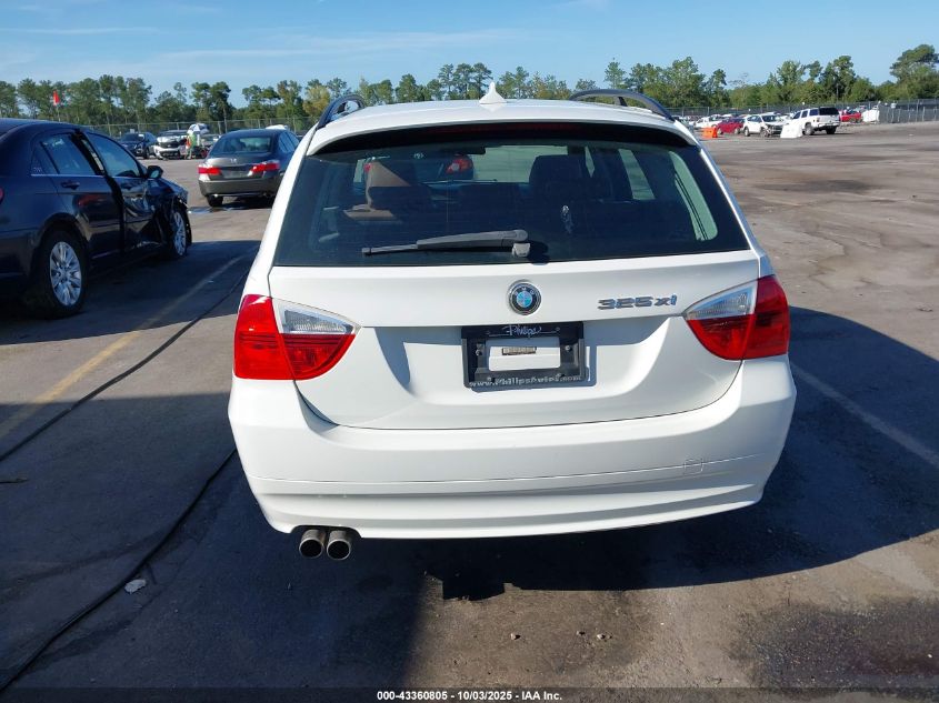 2006 BMW 325Xit VIN: WBAVT13526KW23821 Lot: 43360805