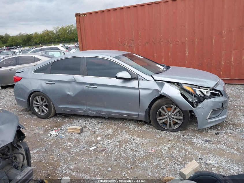 2016 Hyundai Sonata Se VIN: 5NPE24AFXGH335533 Lot: 43360822