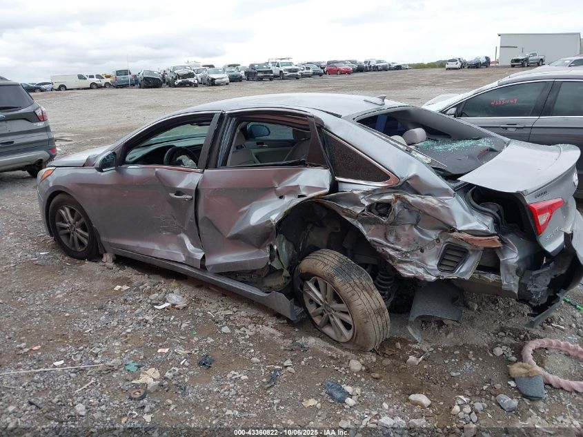 2016 Hyundai Sonata Se VIN: 5NPE24AFXGH335533 Lot: 43360822