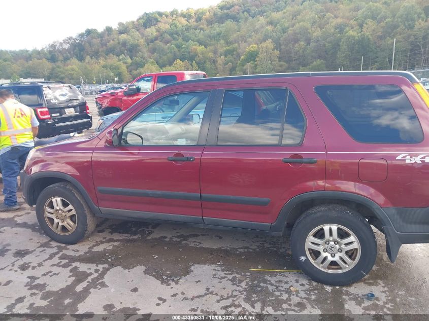 2004 Honda Cr-V Ex VIN: SHSRD78824U208766 Lot: 43360831