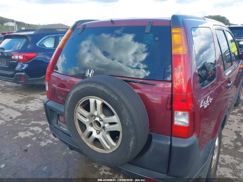 2004 Honda Cr-V Ex VIN: SHSRD78824U208766 Lot: 43360831