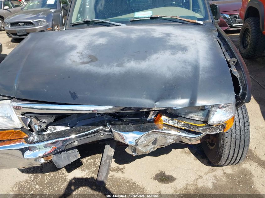 1999 Ford Ranger Xl/Xlt VIN: 1FTYR10C9XTA11905 Lot: 43360834