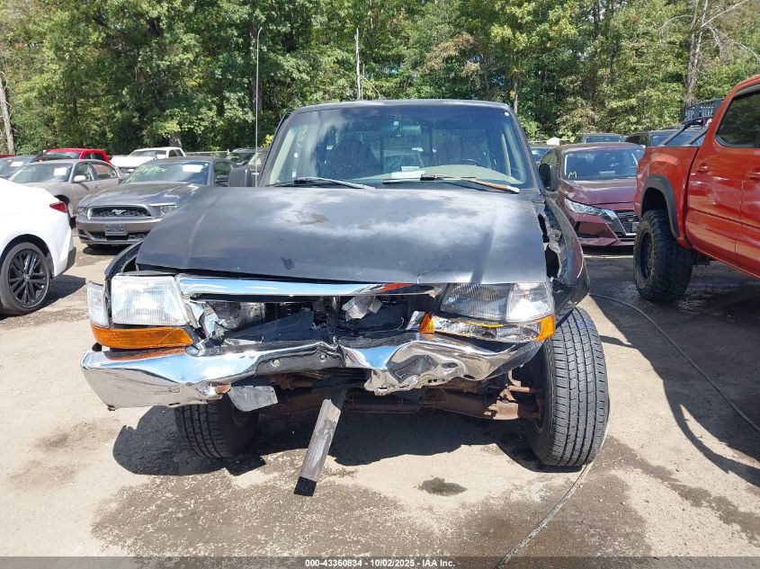 1999 Ford Ranger Xl/Xlt VIN: 1FTYR10C9XTA11905 Lot: 43360834