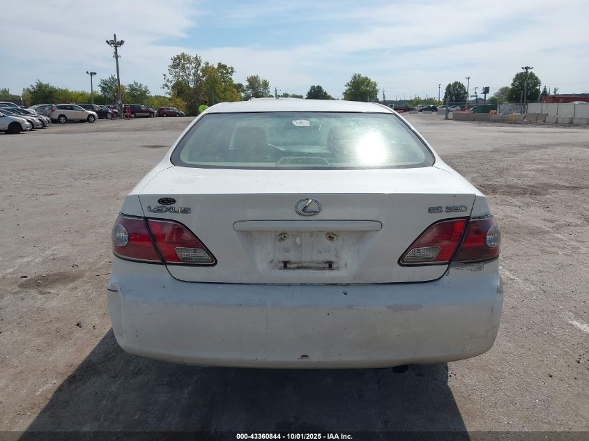 2004 Lexus Es 330 VIN: JTHBA30G545014486 Lot: 43360844