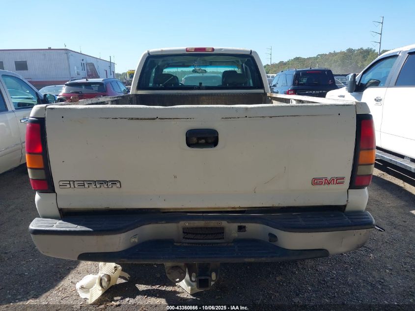 2004 GMC Sierra 2500Hd Work Truck VIN: 1GTHK29264E252101 Lot: 43360866