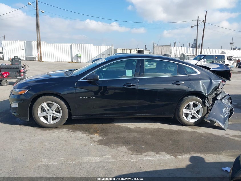 2023 Chevrolet Malibu Fwd Ls VIN: 1G1ZB5ST1PF248862 Lot: 43360890