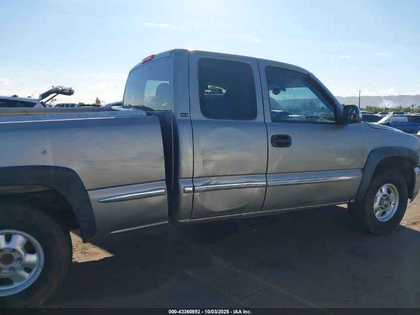 1999 GMC Sierra 1500 Sl/Sle VIN: 1GTEK19TXXE501753 Lot: 43360892