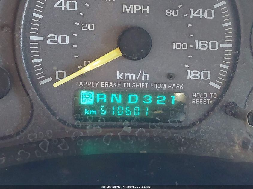 1999 GMC Sierra 1500 Sl/Sle VIN: 1GTEK19TXXE501753 Lot: 43360892