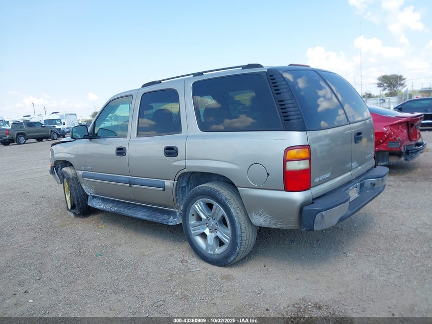 2003 Chevrolet Tahoe Ls VIN: 1GNEC13V53R283948 Lot: 43360909