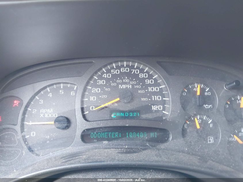 2003 Chevrolet Tahoe Ls VIN: 1GNEC13V53R283948 Lot: 43360909