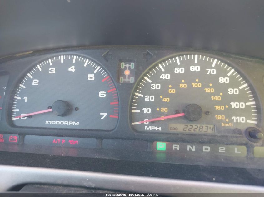 2002 Toyota 4Runner Sr5 V6 VIN: JT3HN86R920365762 Lot: 43360916