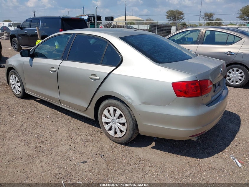 2014 VOLKSWAGEN JETTA 2.0L S - 3VW2K7AJXEM306160