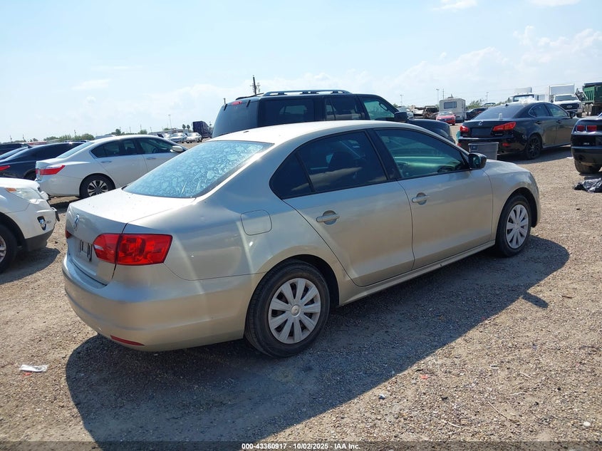 2014 VOLKSWAGEN JETTA 2.0L S - 3VW2K7AJXEM306160