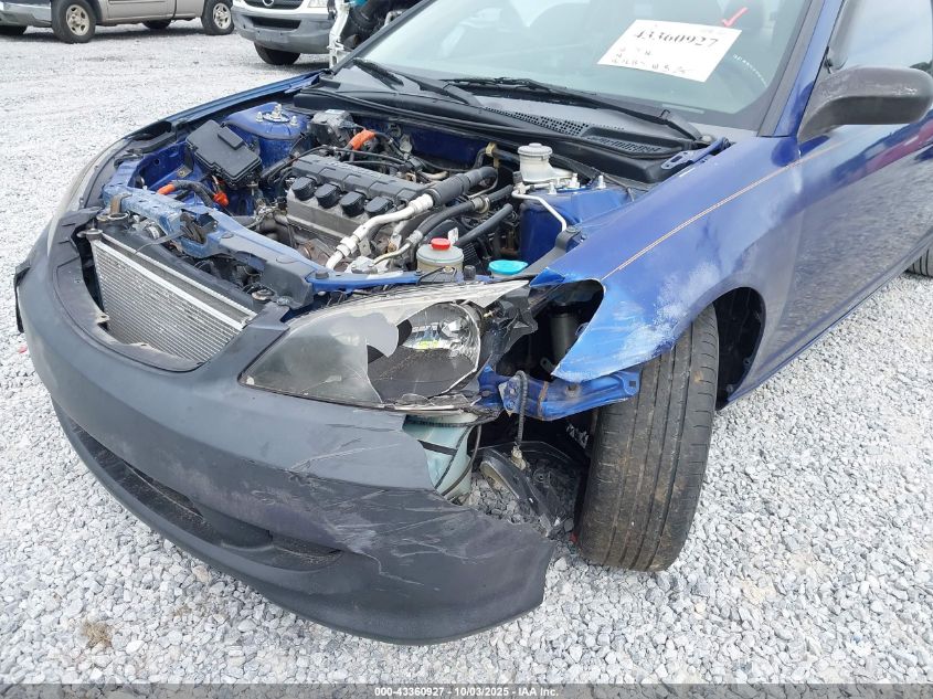 2005 Honda Civic Lx VIN: 1HGEM22515L057703 Lot: 43360927