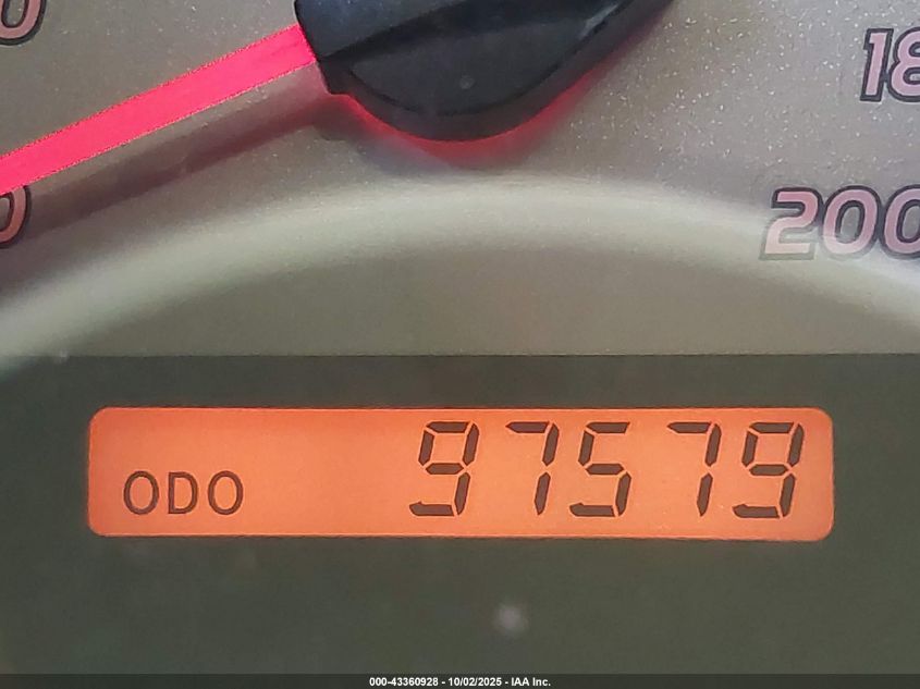 2008 Toyota Tacoma VIN: 5TETX22NX8Z586960 Lot: 43360928