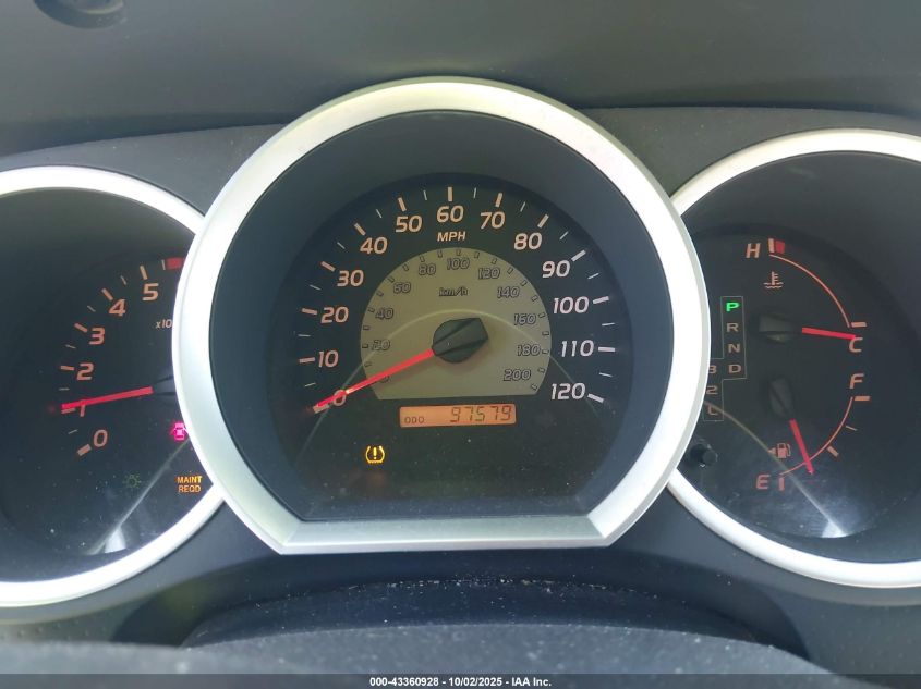 2008 Toyota Tacoma VIN: 5TETX22NX8Z586960 Lot: 43360928