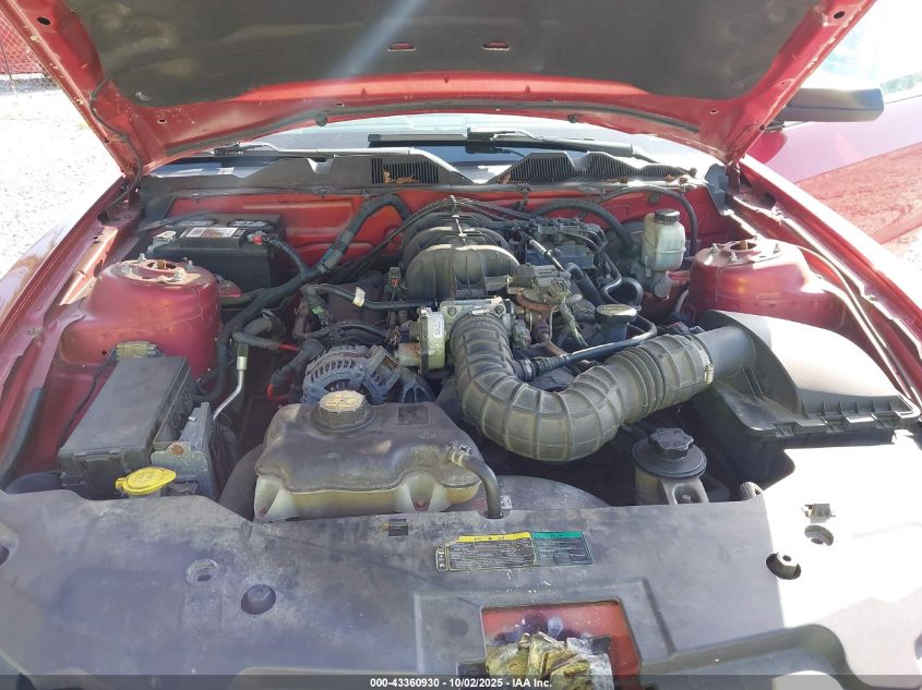 2010 Ford Mustang V6/V6 Premium VIN: 1ZVBP8ENXA5178264 Lot: 43360930