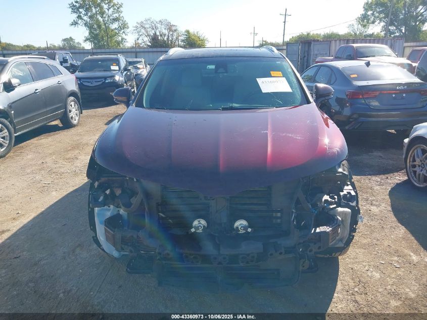 2017 Lincoln Mkx Reserve VIN: 2LMPJ8LP1HBL35748 Lot: 43360973