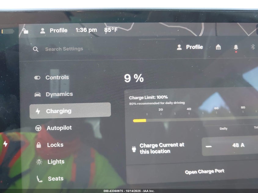 2019 Tesla Model 3 Long Range/Performance VIN: 5YJ3E1EB8KF453608 Lot: 43360975