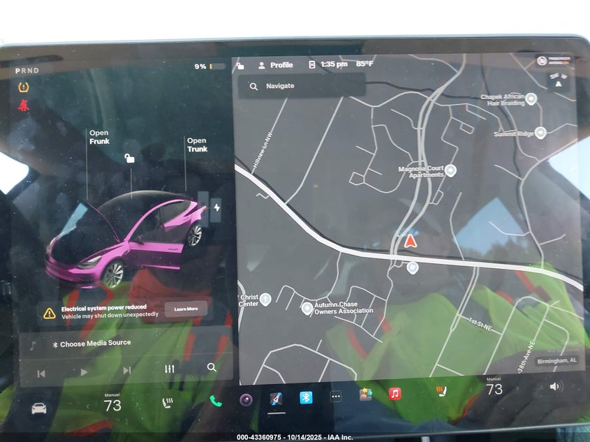 2019 Tesla Model 3 Long Range/Performance VIN: 5YJ3E1EB8KF453608 Lot: 43360975