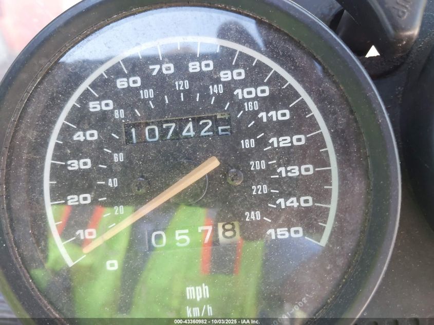 1994 BMW R1100 Rs VIN: WB1041608R0310702 Lot: 43360982