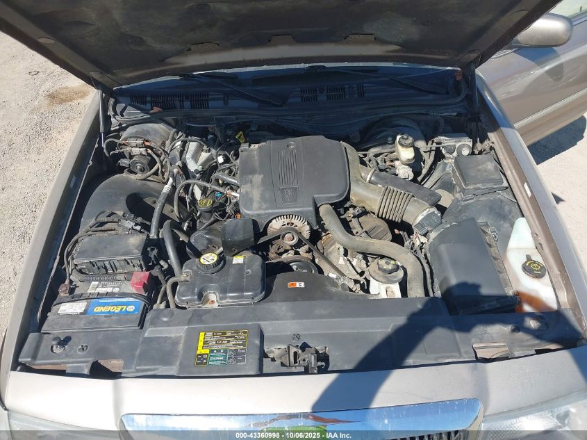 2004 Mercury Grand Marquis Gs VIN: 2MEFM74W44X689777 Lot: 43360998