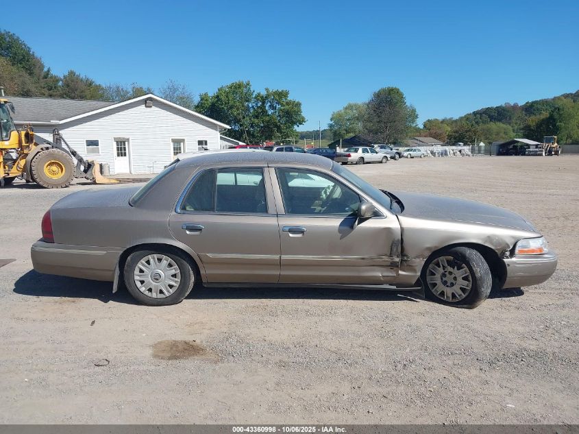 2004 Mercury Grand Marquis Gs VIN: 2MEFM74W44X689777 Lot: 43360998