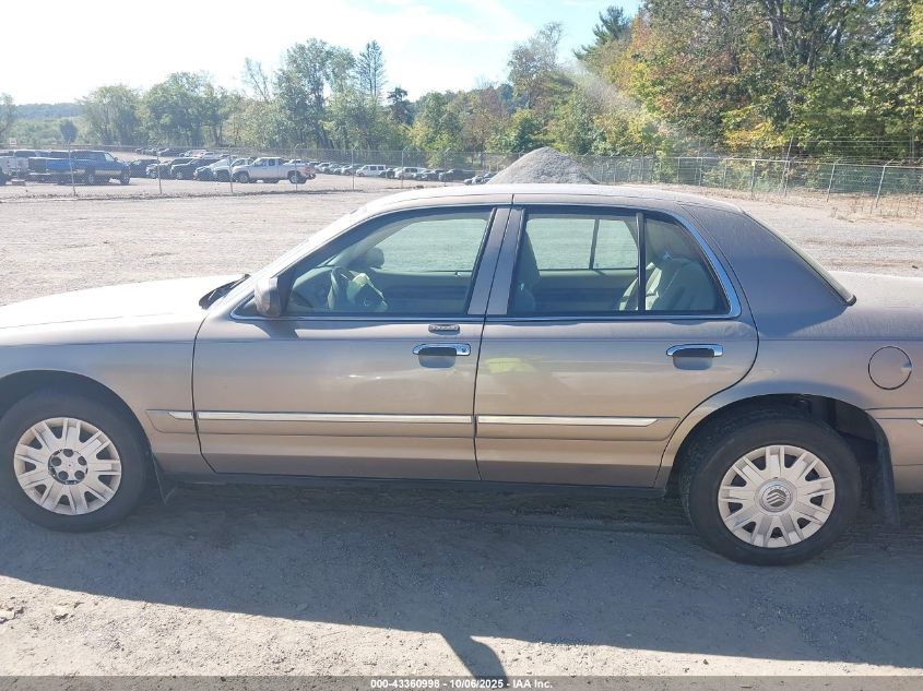 2004 Mercury Grand Marquis Gs VIN: 2MEFM74W44X689777 Lot: 43360998