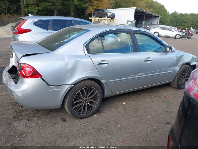 2007 Kia Optima Ex V6 VIN: KNAGE124875112674 Lot: 43361016