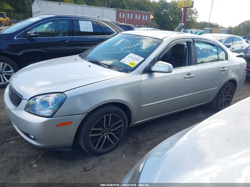 2007 Kia Optima Ex V6 VIN: KNAGE124875112674 Lot: 43361016