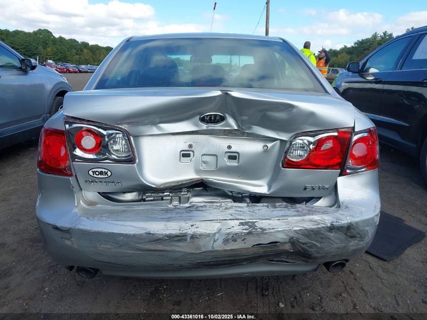 2007 Kia Optima Ex V6 VIN: KNAGE124875112674 Lot: 43361016