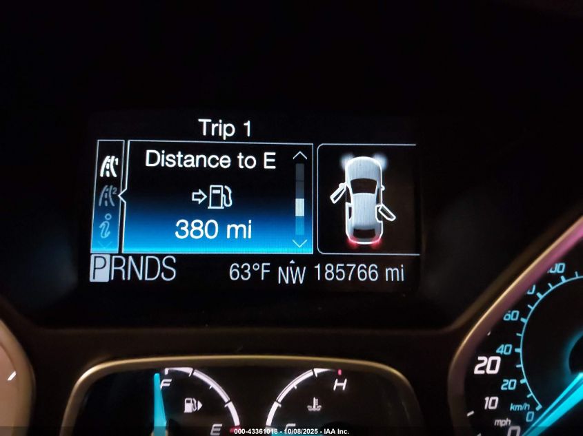 2012 Ford Focus Titanium VIN: 1FAHP3J26CL174518 Lot: 43361018