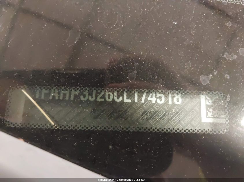 2012 Ford Focus Titanium VIN: 1FAHP3J26CL174518 Lot: 43361018