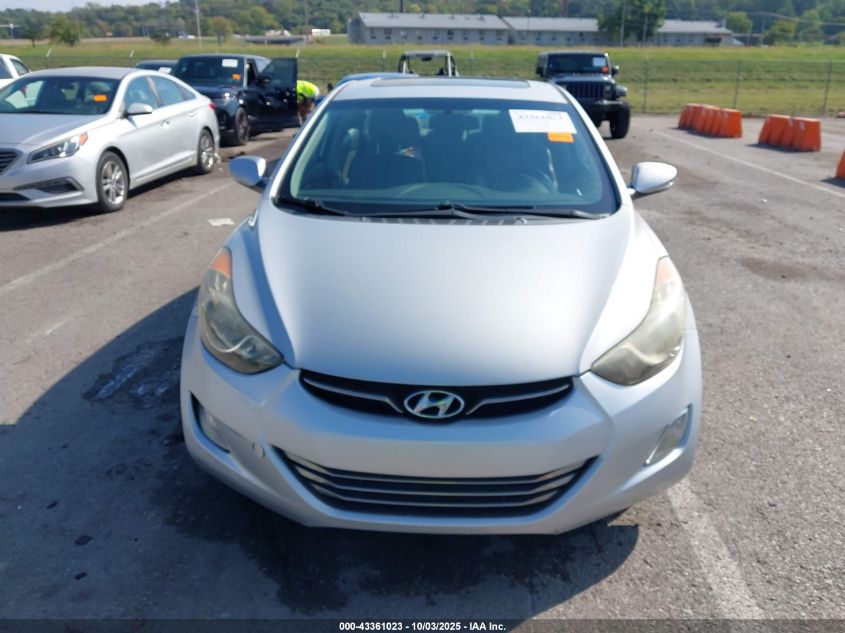 2013 Hyundai Elantra Limited VIN: KMHDH4AE0DU794018 Lot: 43361023
