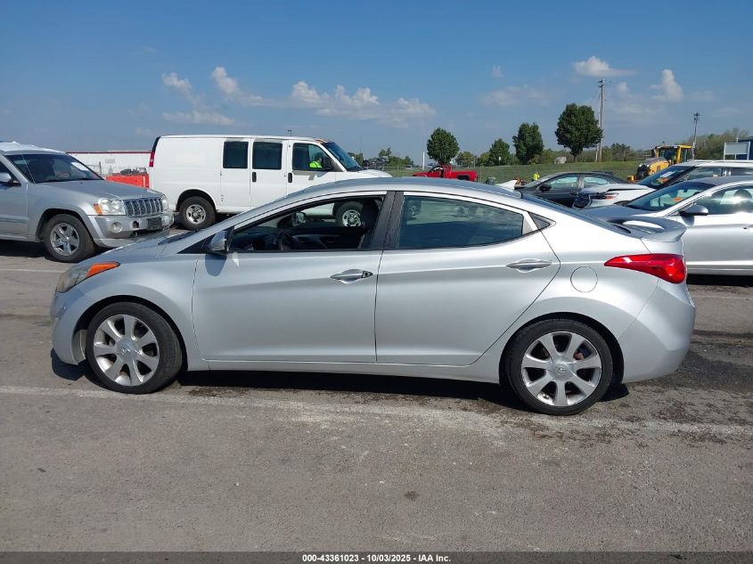 2013 Hyundai Elantra Limited VIN: KMHDH4AE0DU794018 Lot: 43361023