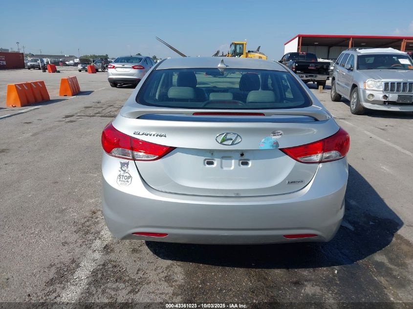 2013 Hyundai Elantra Limited VIN: KMHDH4AE0DU794018 Lot: 43361023