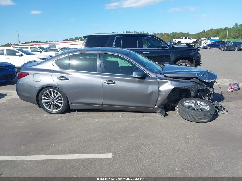 2018 Infiniti Q50 3.0T Luxe VIN: JN1EV7APXJM356111 Lot: 43361043