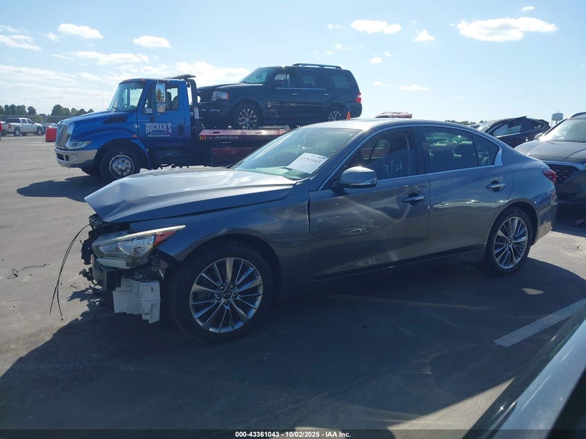 2018 Infiniti Q50 3.0T Luxe VIN: JN1EV7APXJM356111 Lot: 43361043