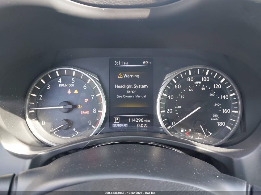 2018 Infiniti Q50 3.0T Luxe VIN: JN1EV7APXJM356111 Lot: 43361043