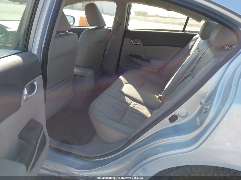 2012 Honda Civic Hybrid VIN: JHMFB4F39CS003726 Lot: 43361089