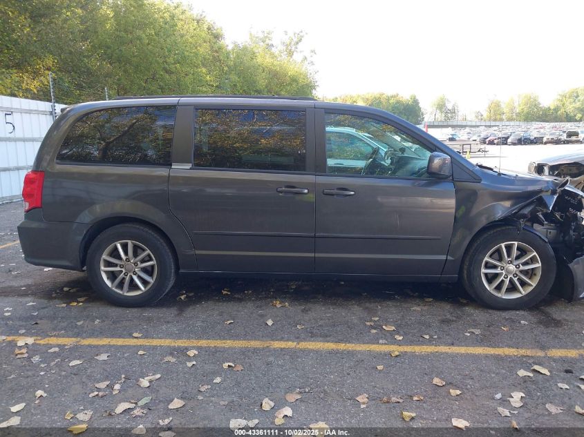 2016 Dodge Grand Caravan Sxt VIN: 2C4RDGCG6GR324499 Lot: 43361111