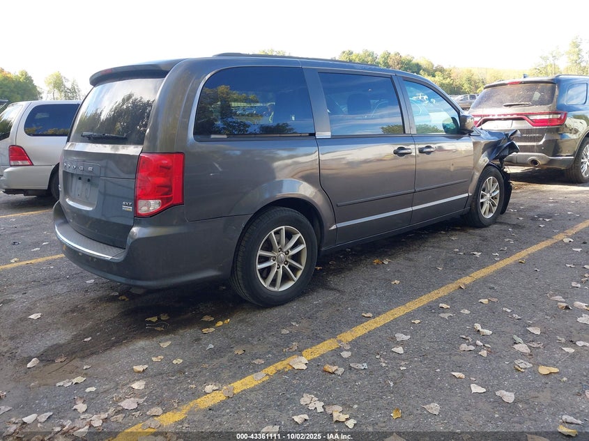 DODGE GRAND CARAVAN 2016 VIN 2C4RDGCG6GR324499