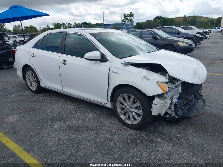 2013 Toyota Camry Hybrid Xle VIN: 4T1BD1FK8DU064874 Lot: 43361137