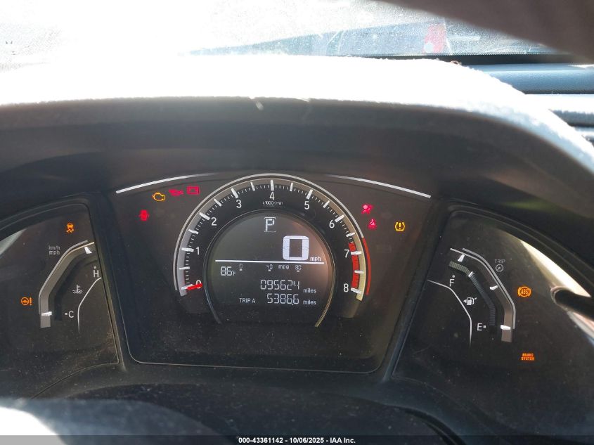 2016 Honda Civic Lx VIN: 19XFC2F52GE235663 Lot: 43361142