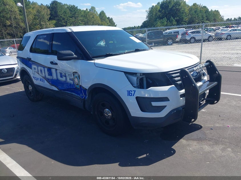 2016 FORD POLICE INTERCEPTOR - 1FM5K8AR8GGB65898