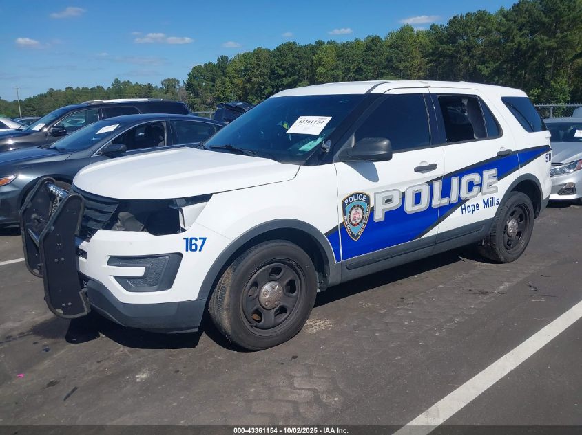 2016 Ford Police Interceptor VIN: 1FM5K8AR8GGB65898 Lot: 43361154